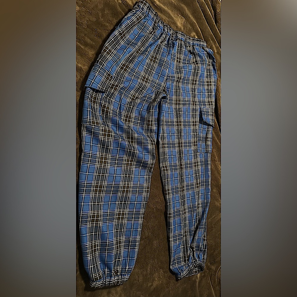 Rock The Runway Plaid Joggers